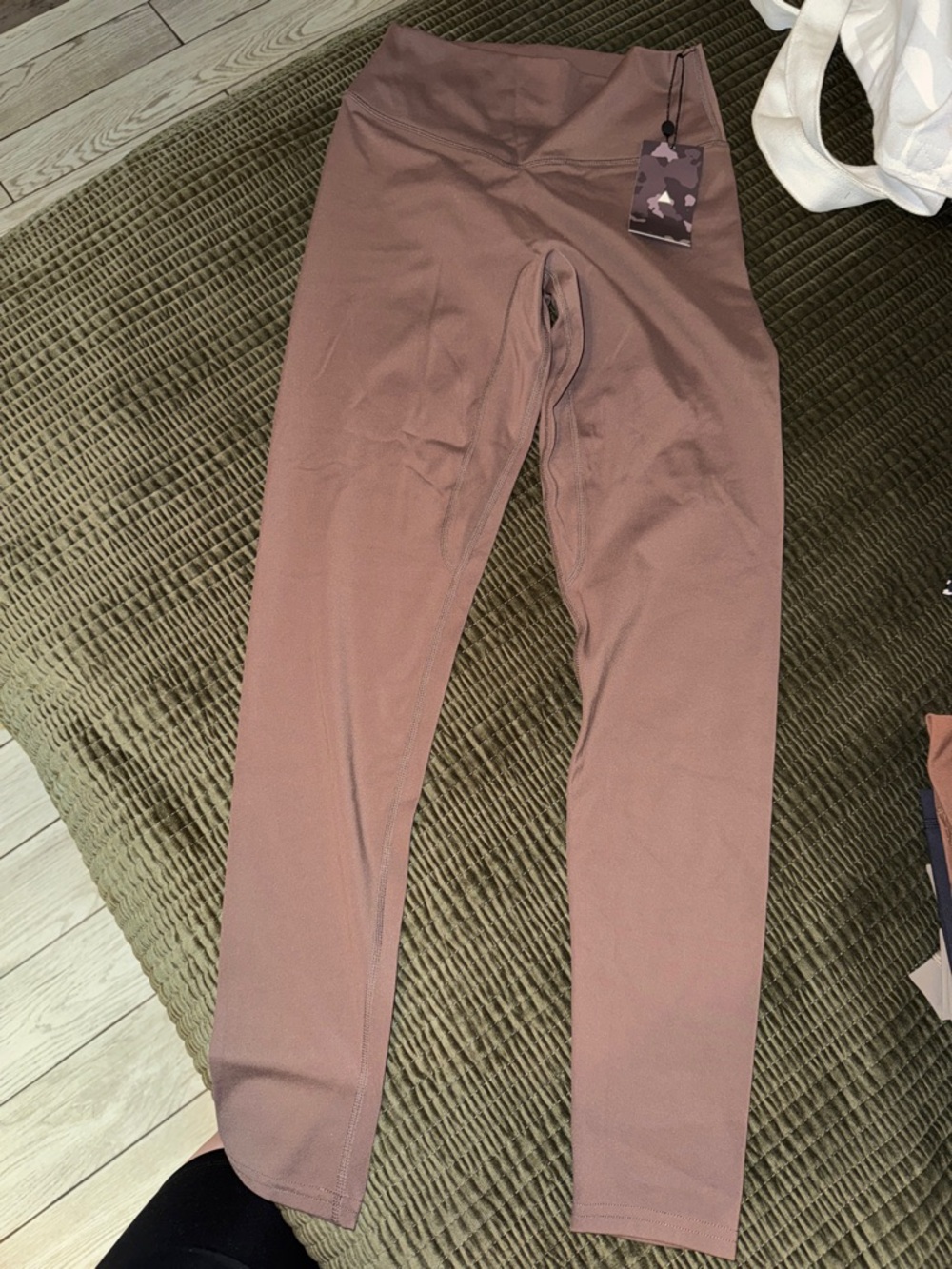 High-Waist Mauve Active Leggings